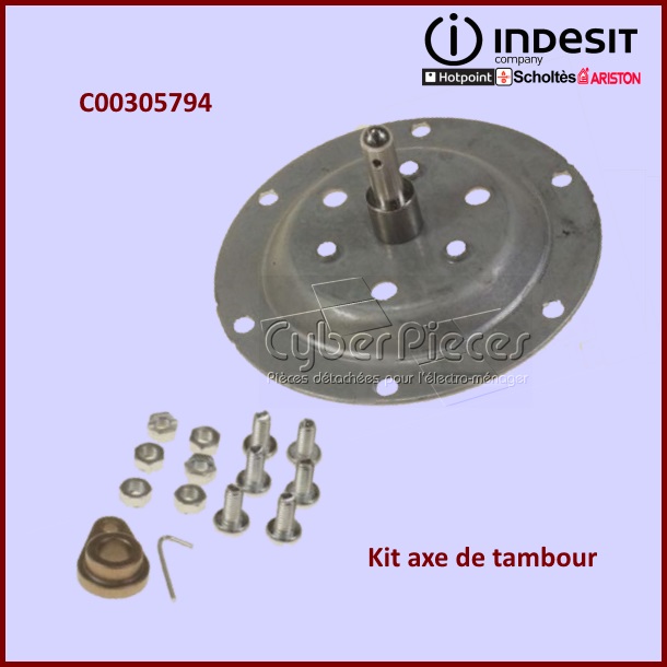 Kit axe de tambour Indesit C00305794