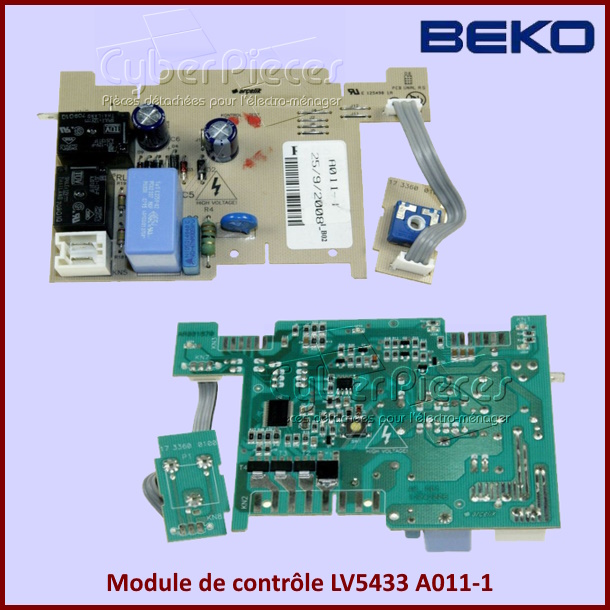Module de contrôle LV5433 A011-1 Beko 1899410301
