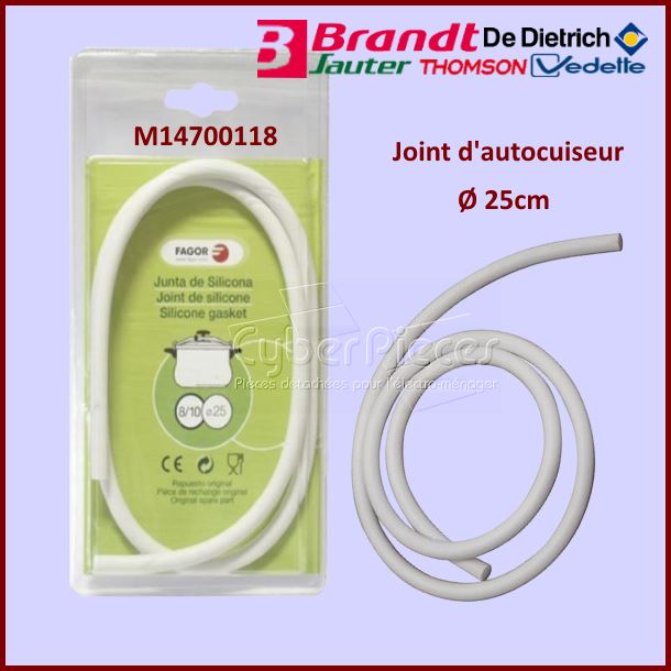 Joint autocuiseur Brandt M14700118 - Ø25cm