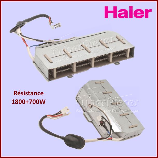 Resistance 1800+700W Haier 0024000291