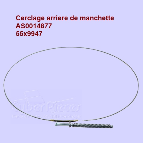Cerclage arrière de manchette Brandt AS0014877