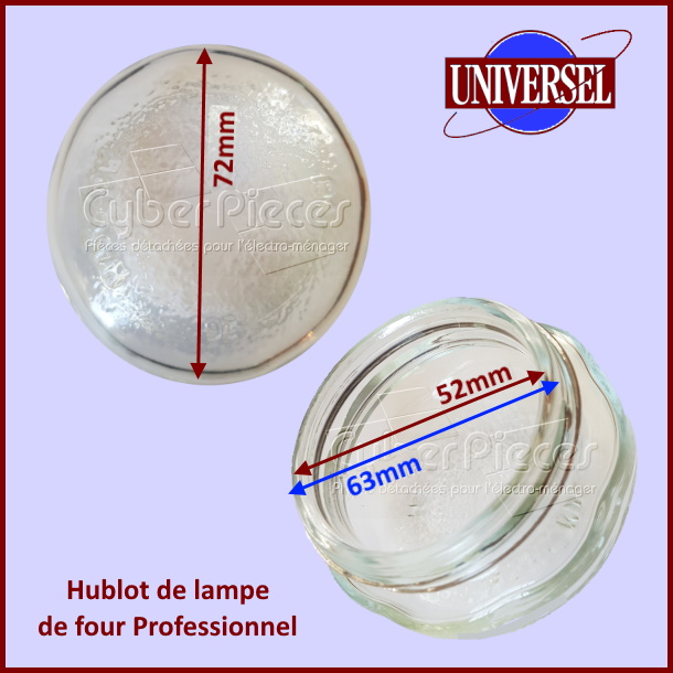Hublot de lampe de four Professionnel Pizza