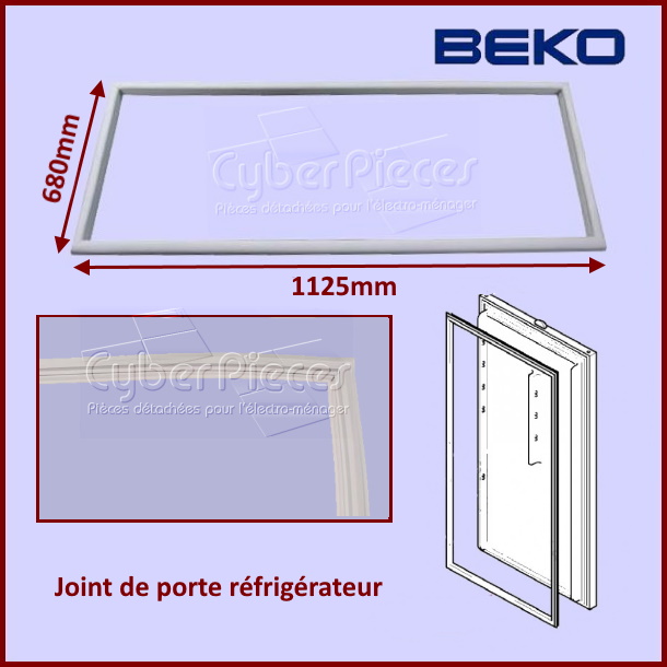 Joint de porte réfrigérateur Beko 4324852300
