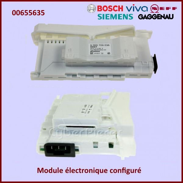 Carte électronique de puissance programmé Bosch 00655635