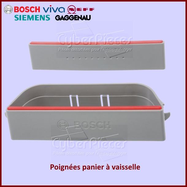 Kit Poignées de panier vaisselle Bosch 10000967