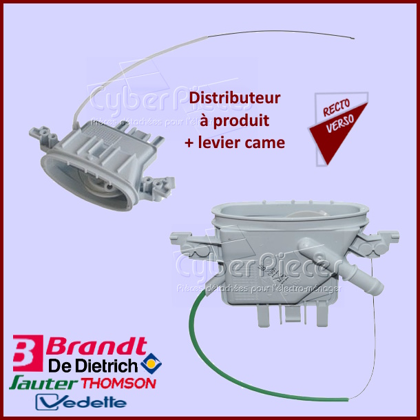 Distributeur d'eau boite à produit Brandt 52X0285