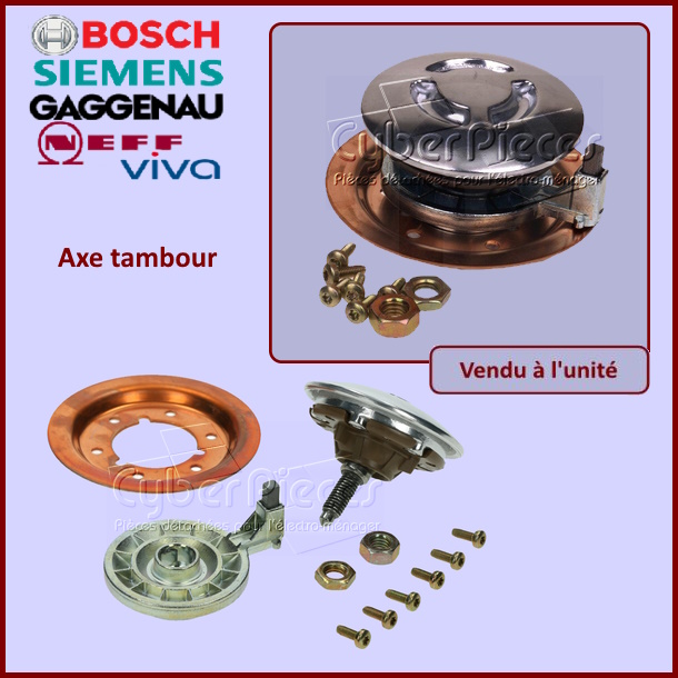 Axe de tambour palier Bosch 00183897