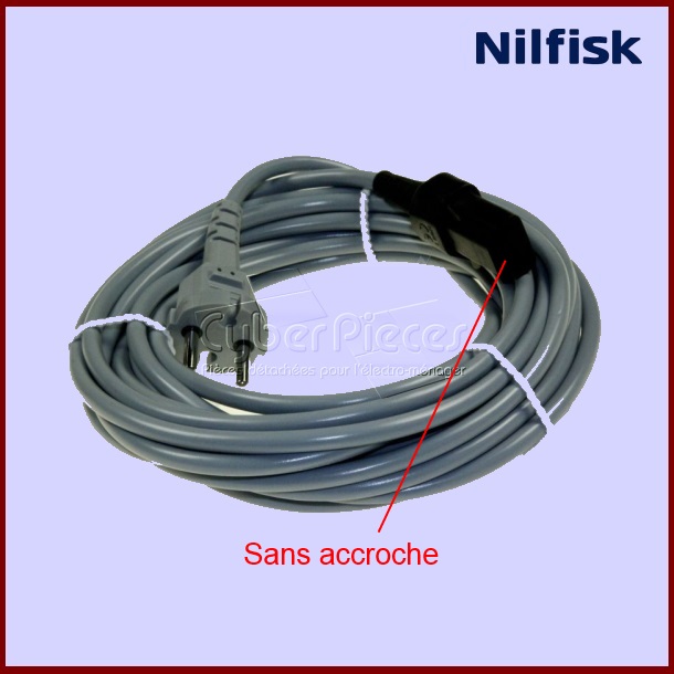 Cordon secteur gris Nilfisk 7 Mètres - 21548000
