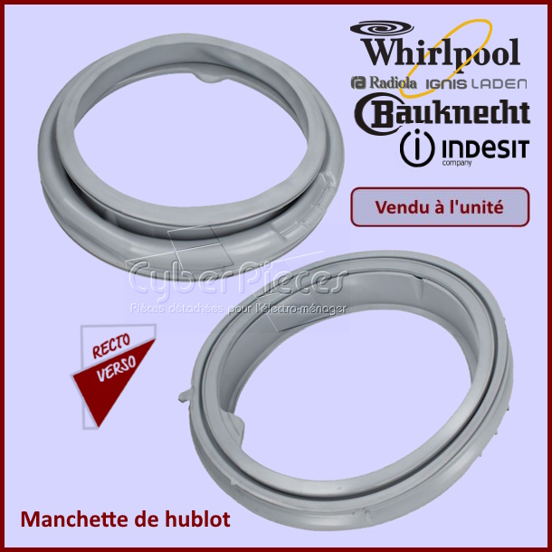 Manchette de hublot Indesit C00582085