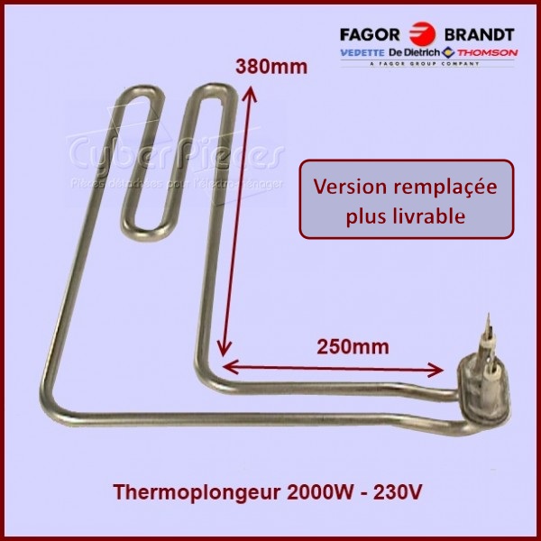 Thermoplongeur 2000W Brandt Lv3