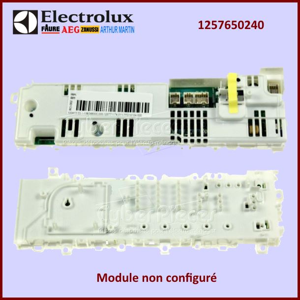 Carte de puissance Electrolux 1257650240 à configurer par nos soins