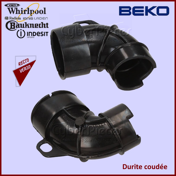 Durite coudée Beko 1740110100