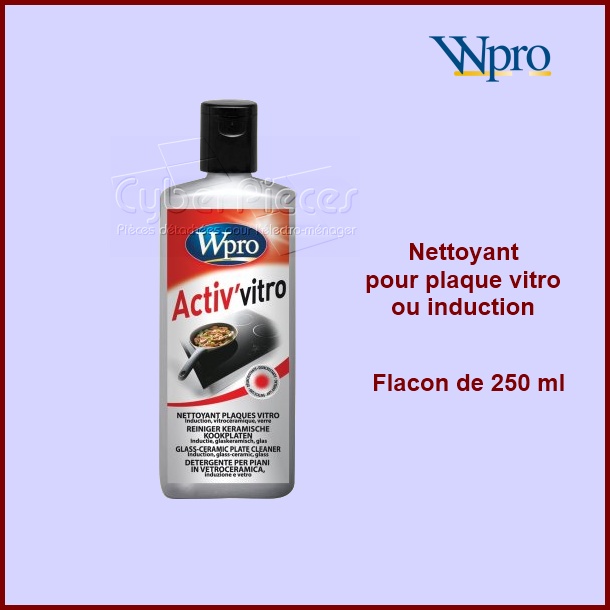 Crème nettoyante vitrocéramique WPRO