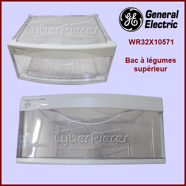 Bac à légumes supérieur GE WR32X10571 - WR32X26298