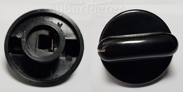 Manette de gaz noire Candy 93780132