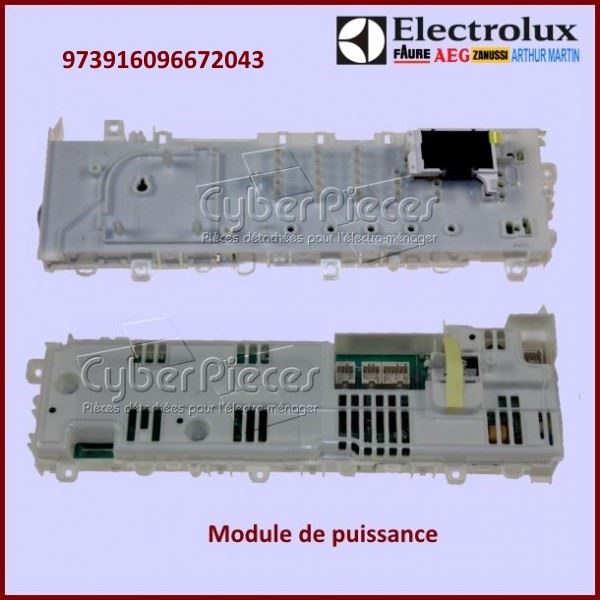 Carte électronique configuré Electrolux 973916096672043