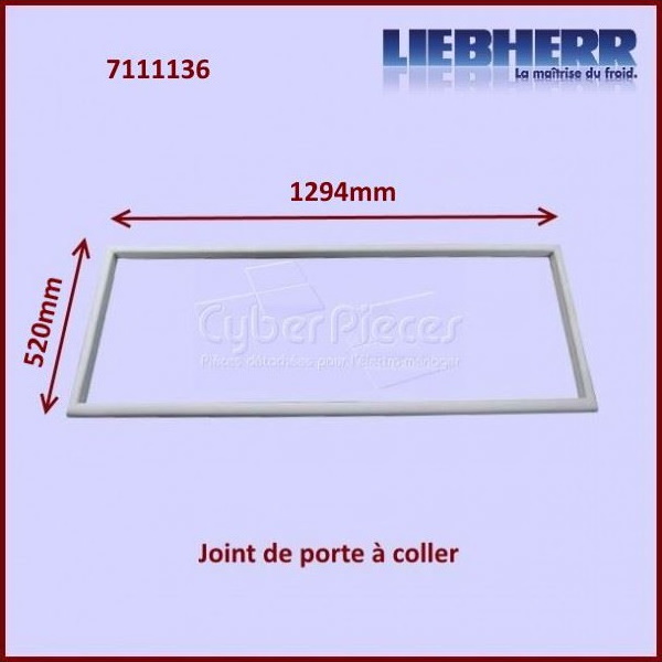 Joint de porte 1294x520mm Liebherr 7111136