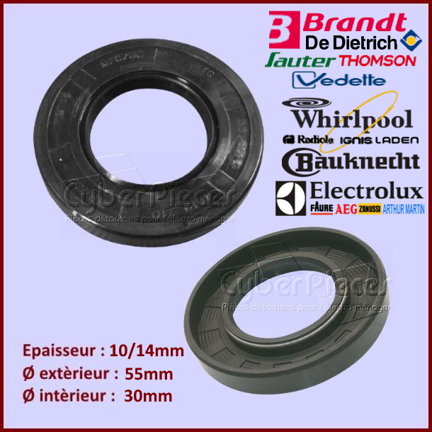 Joint d'axe 30x55x10/12mm ou 30x55x7mm