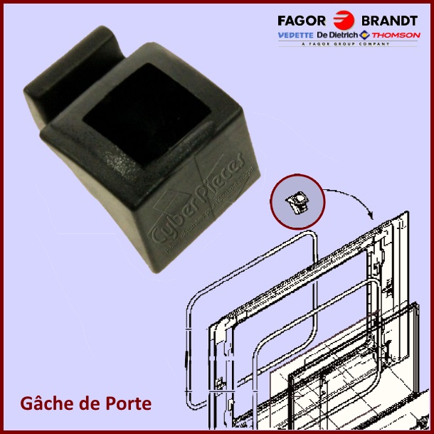 Gâche de Porte  AS6005802 BRANDT
