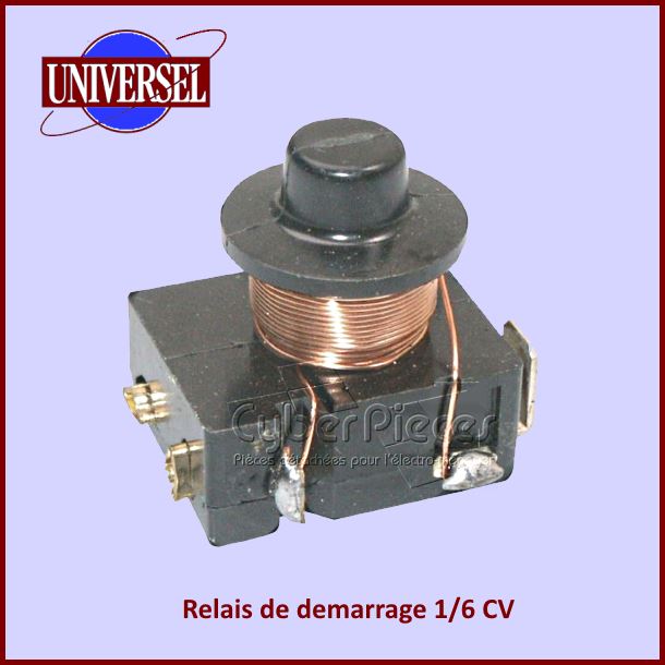 Relais de démarrage 1/6cv