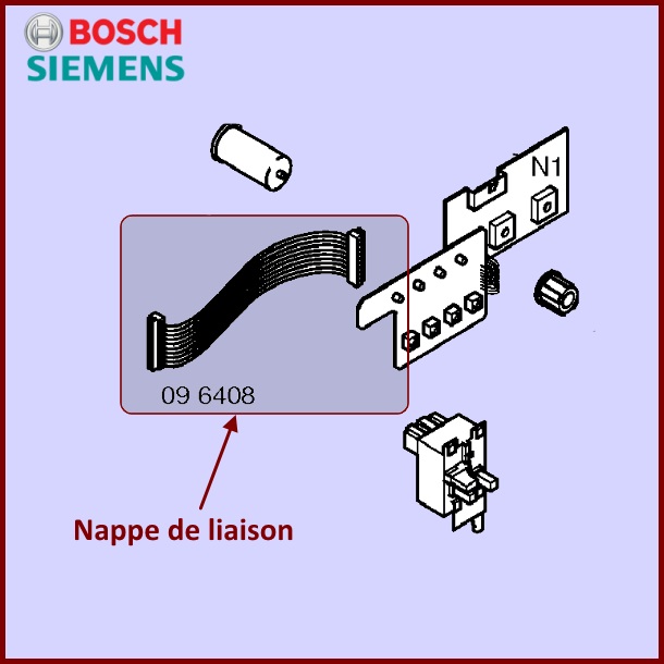 Faisceau De Câble B107768AA Bosch 00096408