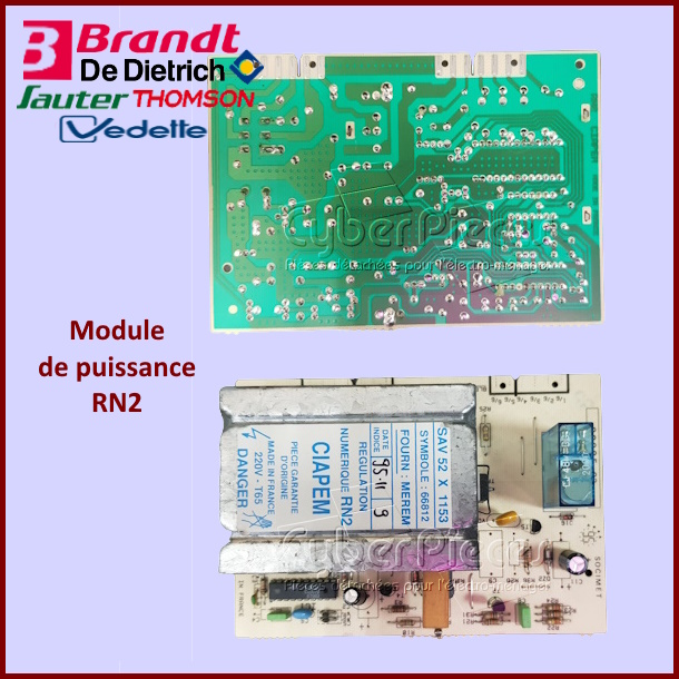 Carte électronique Brandt 52X1153