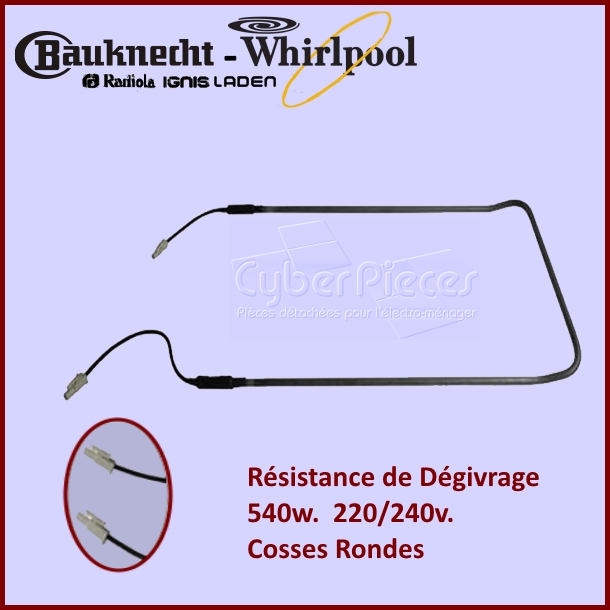 Résistance de Dégivrage 481902188177 C00195385
