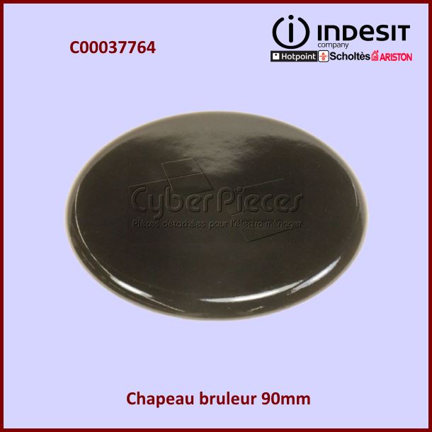 Chapeau bruleur 90mm Indesit C00037764