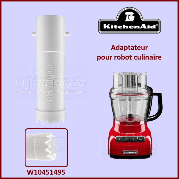 Adaptateur pour robot culinaire Kitchenaid W10451495