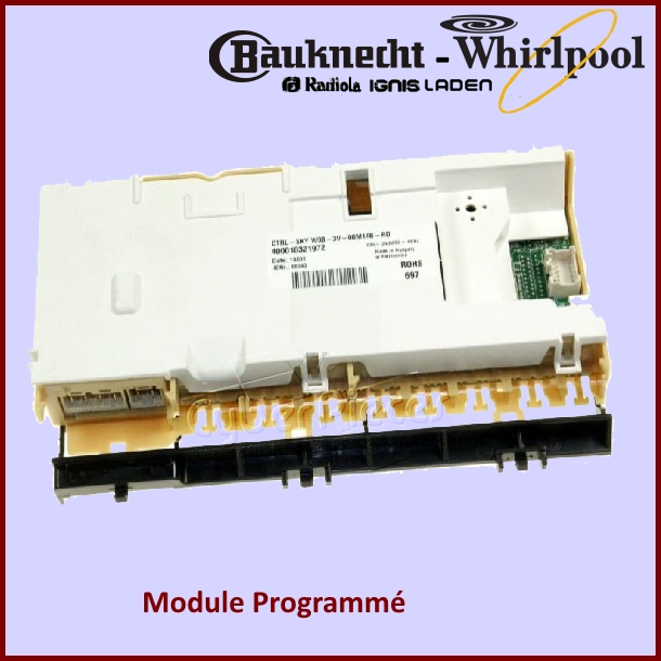 Carte électronique de puissance Whirlpool 481010452616 avec Programmation
