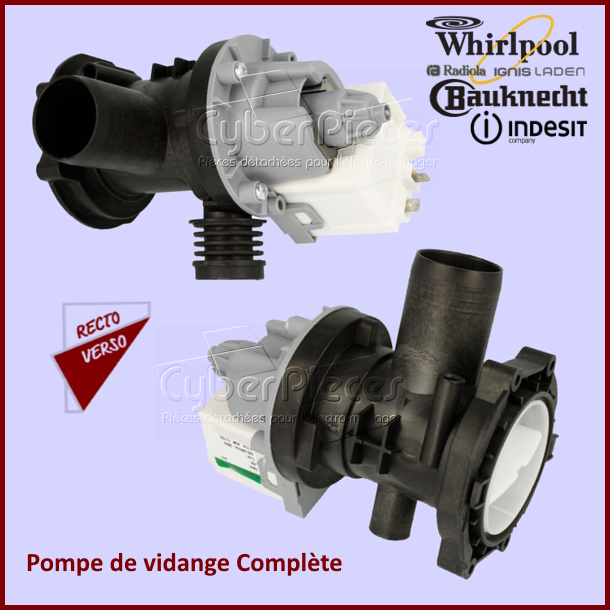 Pompe de vidange Complète Indesit C00855480