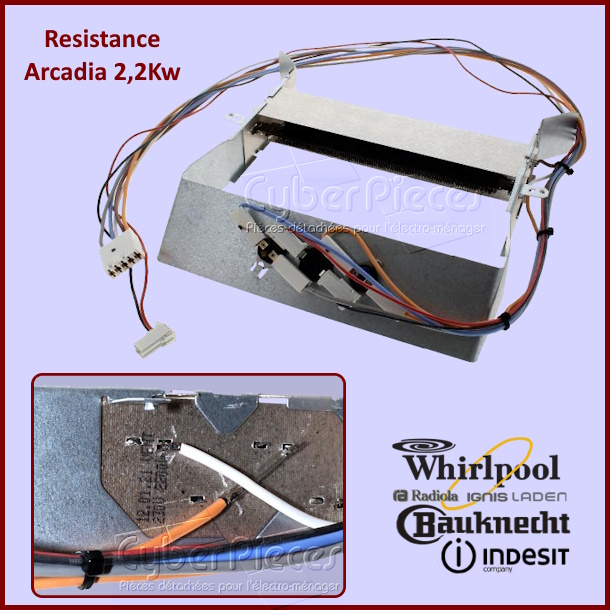 Resistance Arcadia 2,2Kw Indesit C00293567