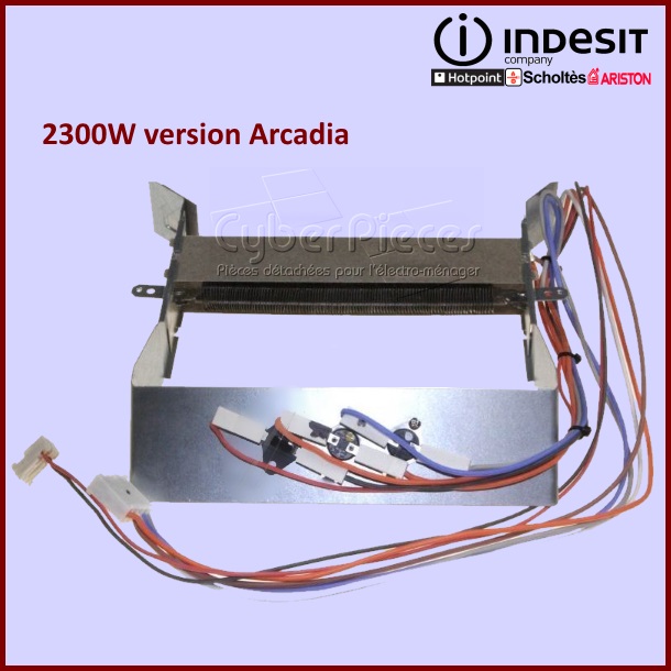 Résistance Arcadia 2300w Indesit C00294624
