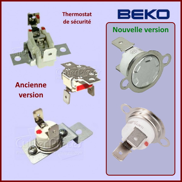 Thermostat de sécurité 82N1835 Beko 263410017