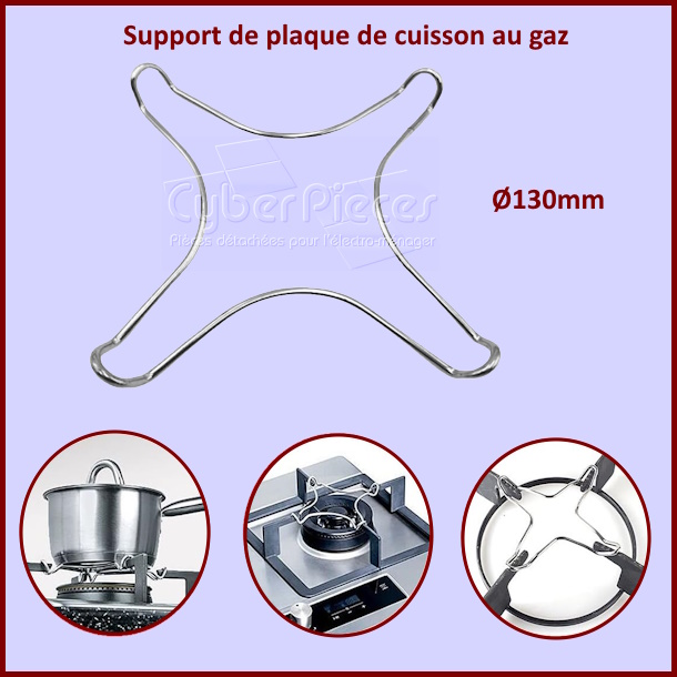 Support casserole réducteur