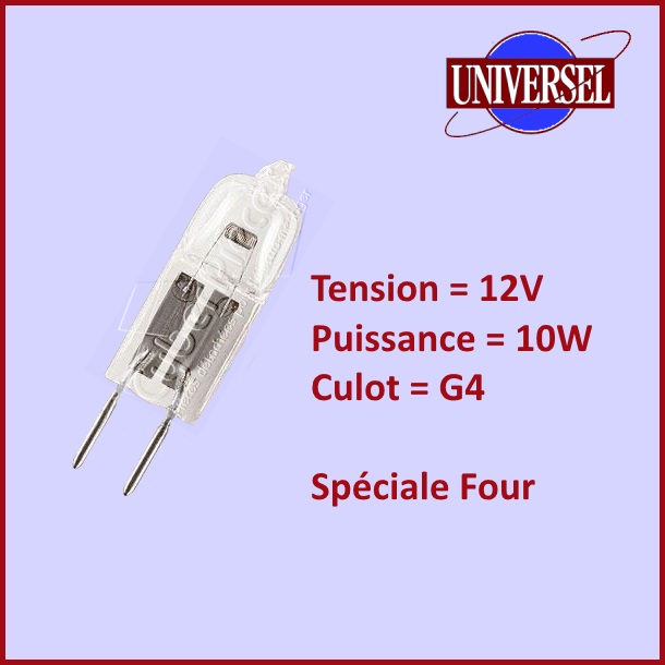 Ampoule Halogène G4 12V 10w