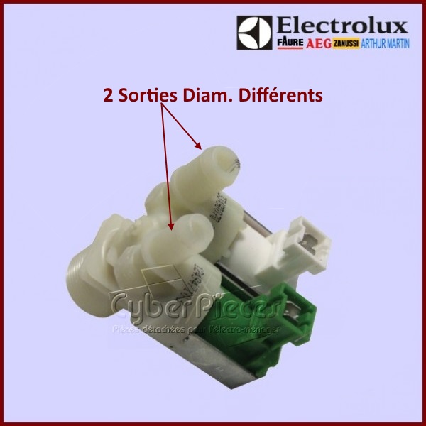 Électrovanne 2 voies 180° à connecteur 3792260725