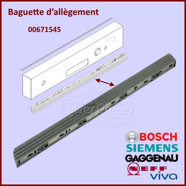 Baguette d’allegement Bosch 00671545