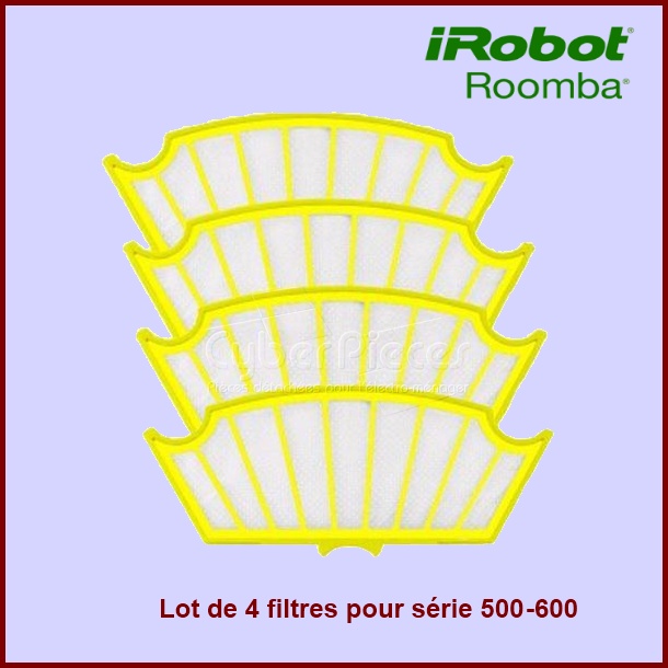 Lot de 4 Filtres pour Irobot ROOMBA