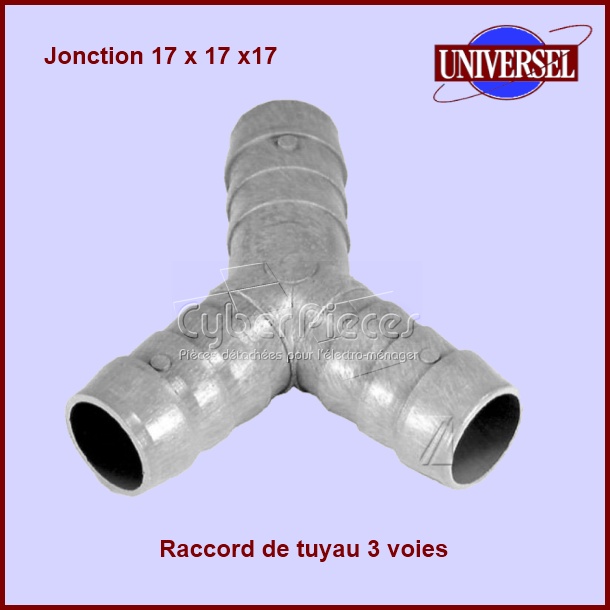 Jonction en Y 17x17x17 mm