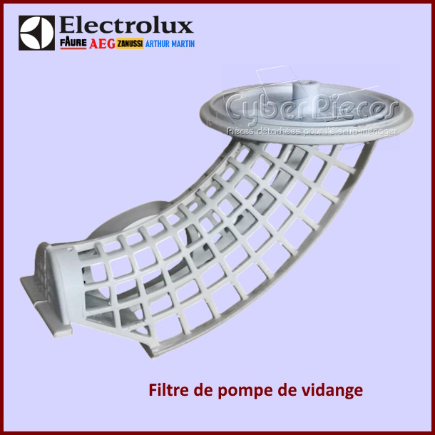 Filtre de pompe de vidange Electrolux 3541102509