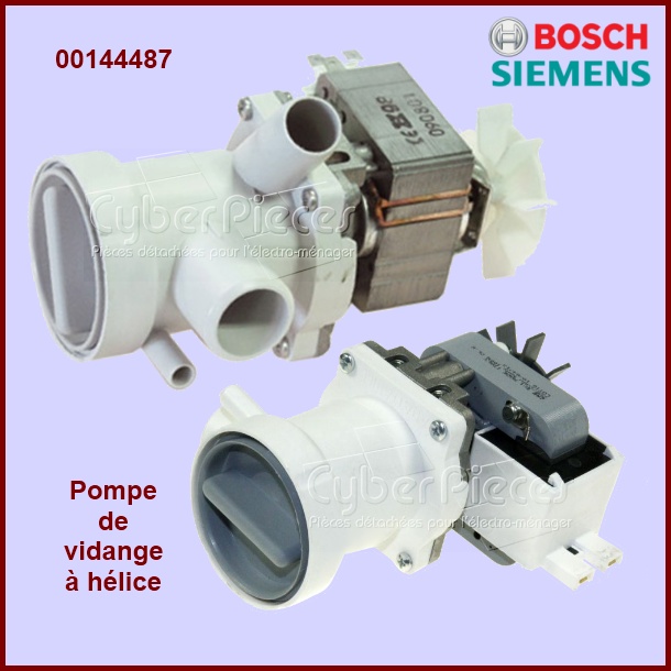Pompe De Vidange Bosch 00144487 à hélice