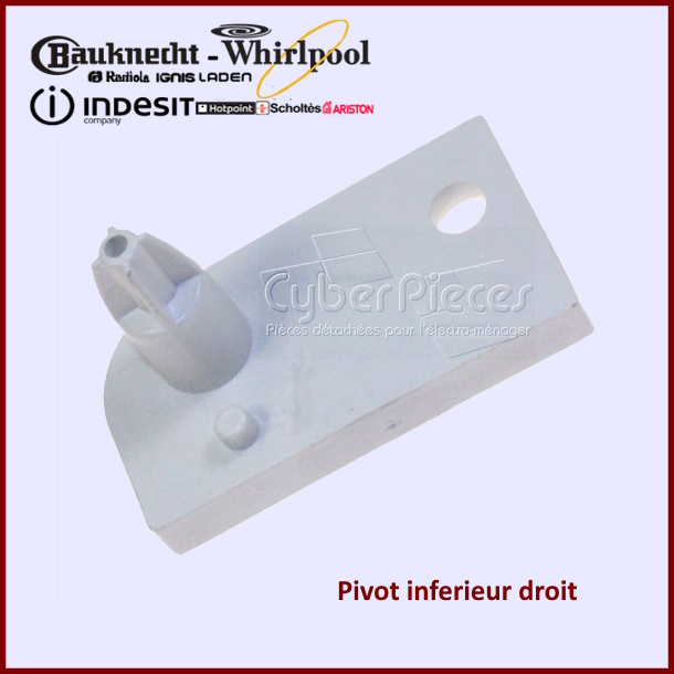 Douille charnière de porte Whirlpool 481946689478