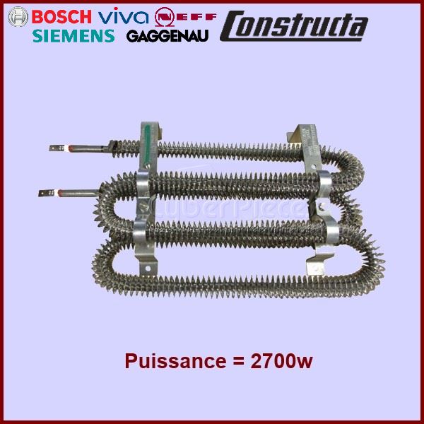 Résistance de Séchage 2700W Bosch 00498557