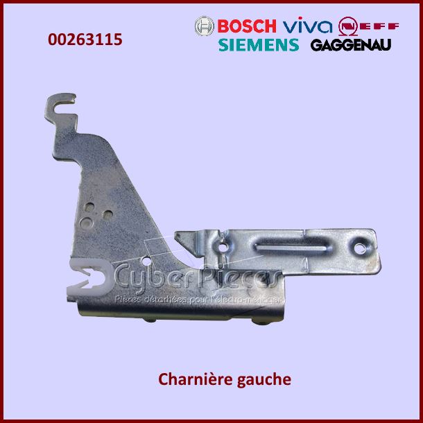 Charnière Gauche Bosch 00263115