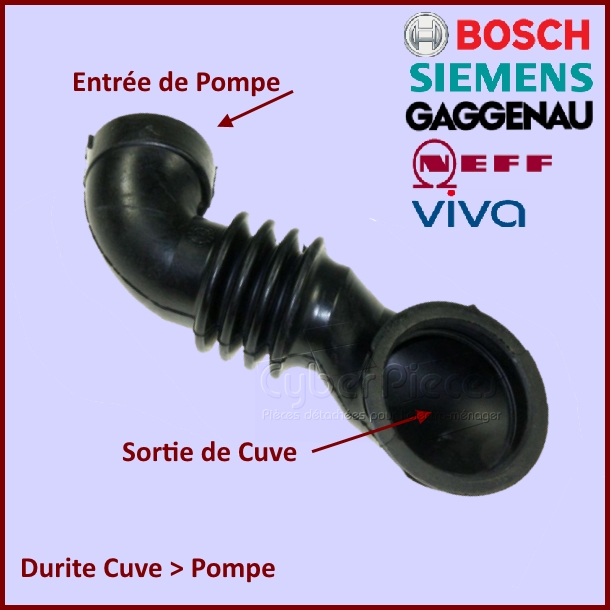 Durite  00652605 Bosch Siemens