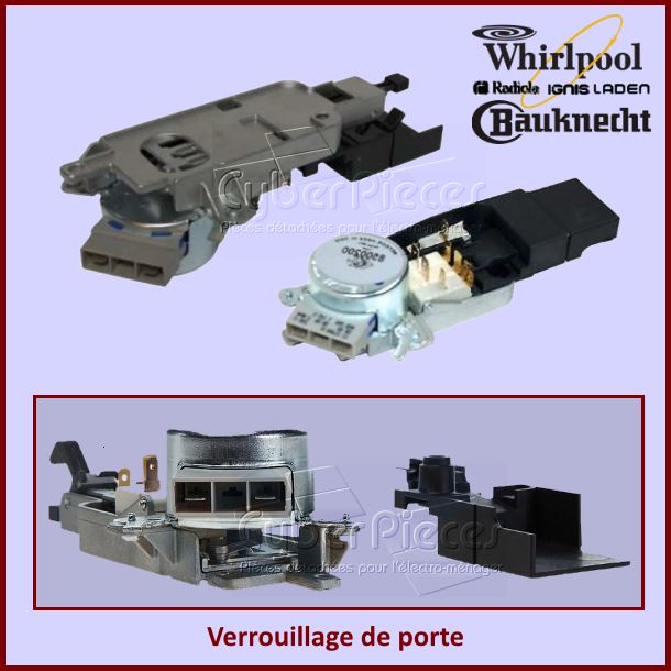 Verrouillage de porte Whirlpool 481241758411