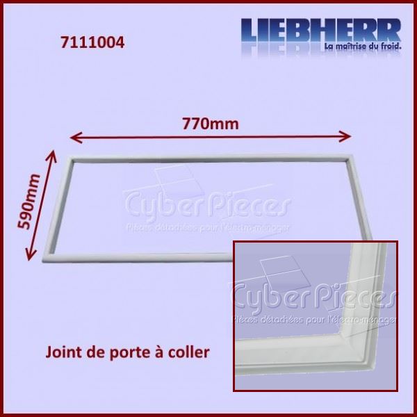 Joint de porte 590x770mm Liebherr 7111004