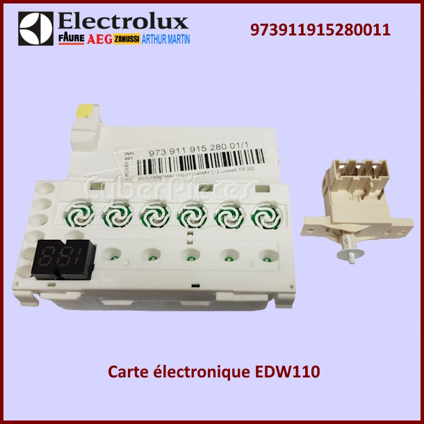 Carte électronique EDW110 Electrolux 973911915280011