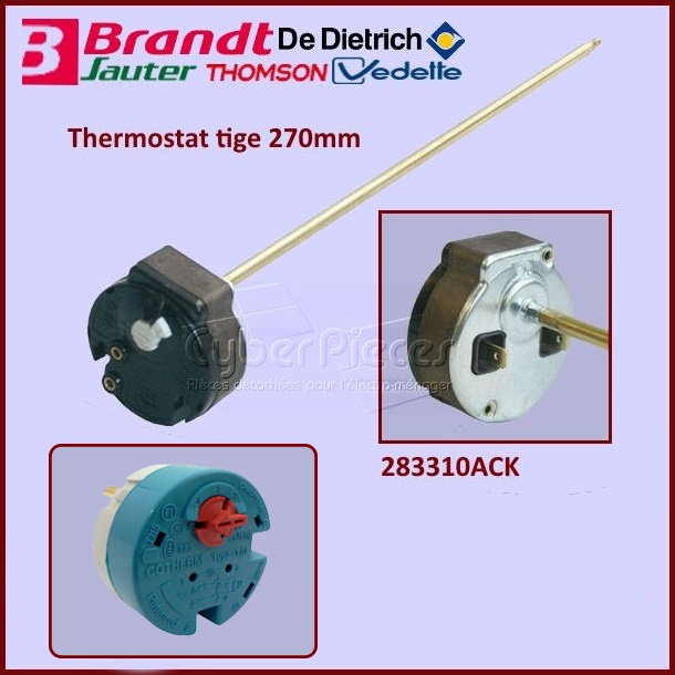 Thermostat de chauffe eau 283310ACK
